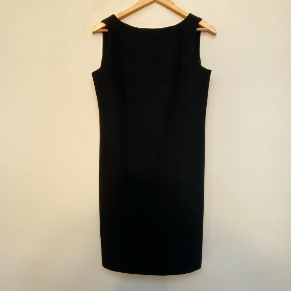 Giorgio Armani Le Collezioni Sheath Tessuto Dress Black Career Women’s Size 6